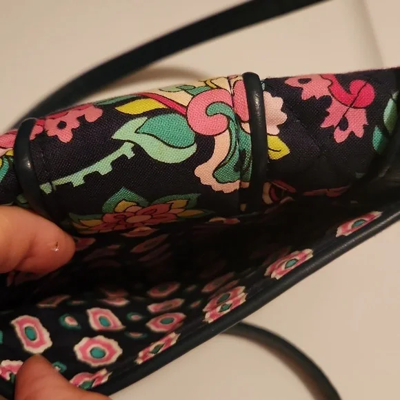 Vera Bradley Floral Crossbody Bag - Picture 3 of 10